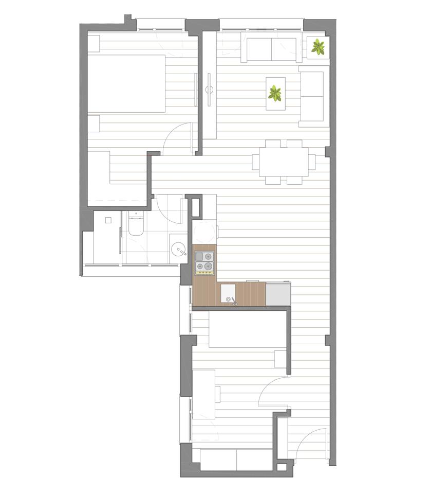 ¡VIVE A UNOS PASOS DE LA PLAYA EN ESTE ESPECTACULAR PISO DE DISEÑO A ESTRENAR! COMPLETAMENTE RENOVADO REF:65038