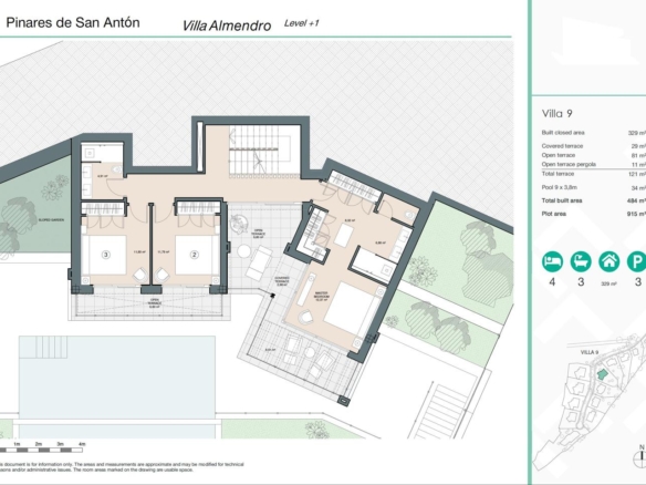 EXCLUSIVA VILLA EN PINARES DE SAN ANTÓN, MÁLAGA: UNA OBRA MAESTRA DE LUJO CON DISEÑO CONTEMPORÁNEO, 4 DORMITORIOS, 4 BAÑOS, REF:65063