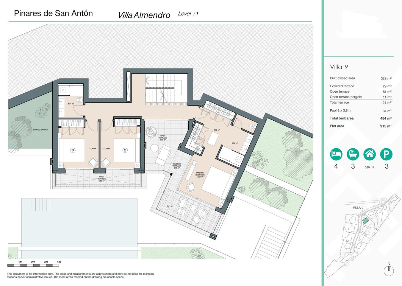 EXCLUSIVA VILLA EN PINARES DE SAN ANTÓN, MÁLAGA: UNA OBRA MAESTRA DE LUJO CON DISEÑO CONTEMPORÁNEO, 4 DORMITORIOS, 4 BAÑOS, REF:65063