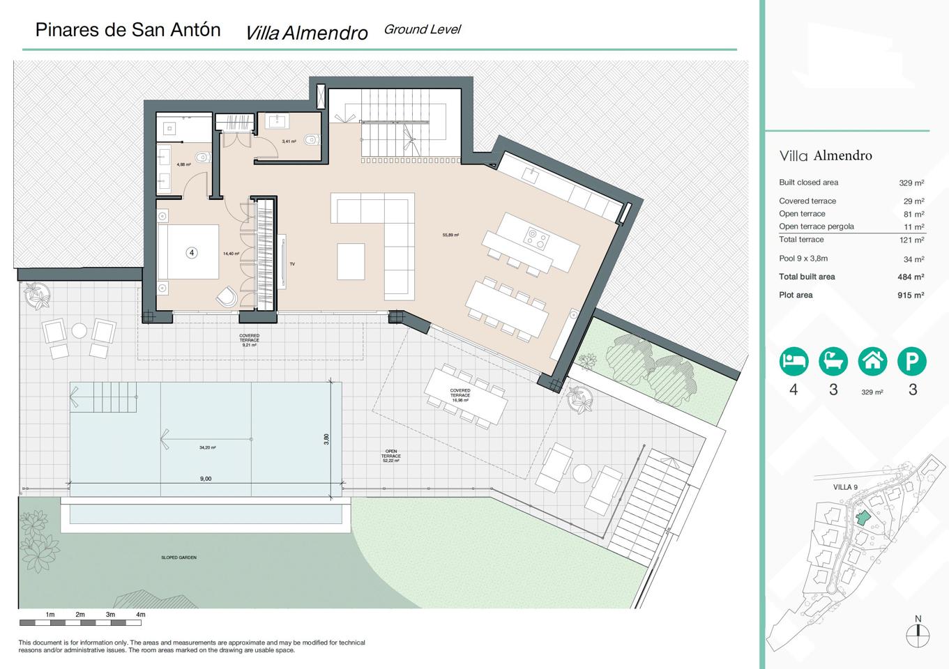 EXCLUSIVA VILLA EN PINARES DE SAN ANTÓN, MÁLAGA: UNA OBRA MAESTRA DE LUJO CON DISEÑO CONTEMPORÁNEO, 4 DORMITORIOS, 4 BAÑOS, REF:65063