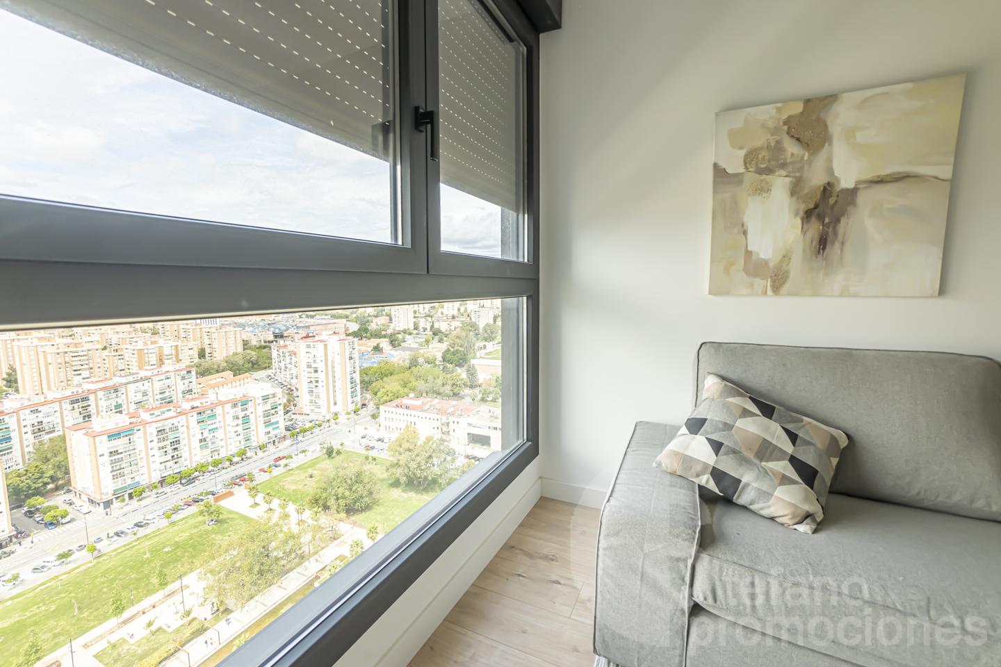TU VIVIENDA EN LA PRIMERA TORRE EMBLEMÁTICA DE MÁLAGA. ALTAS  CALIDADES , DISEÑO Y PRESTACIONES ÚNICAS, CON UNA CUIDADA ESTÉTICA, REF:65065