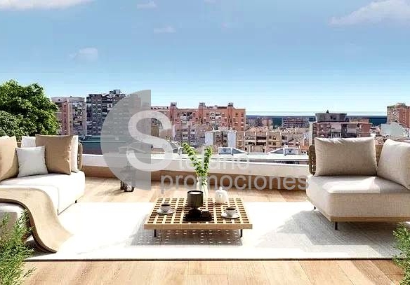 OBRA NUEVA EN  CONSTRUCCIÓN , EN EL CORAZÓN DE MÁLAGA, JUNTO A HUELIN/ PRINCESA, CERCA DE PLAYA REF:64751