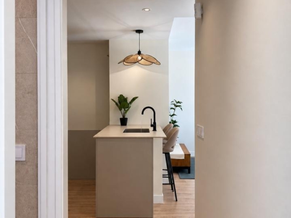 PISO REFORMADO INTEGRALMNETE CON VISTAS AL MAR Y ALTAS CALIDADES EN ZONA ESTE DE MÁLAGA. 89 M² CONSTRUIDOS, 3 DORMITORIOS, REF:65129