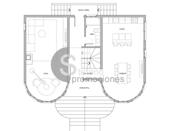 VILLA INDEPENDIENTE CON PISCINA PRIVADA, JARDÍN Y ZONA DE BARBACOA EN BENALMÁDENA (ARROYO DE LA MIEL). REF:65132