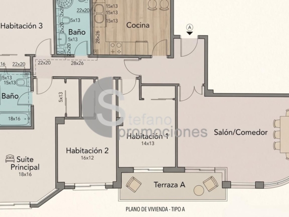 ¡VIVIENDA DE ESQUINA CON ORIENTACIÓN SUR, VISTAS PANORÁMICAS AL MAR Y A LA MONTAÑA EN LA ZONA CON MAYOR PROYECCIÓN Y REVALORIZACIÓN DE MÁLAGA! REF:65148