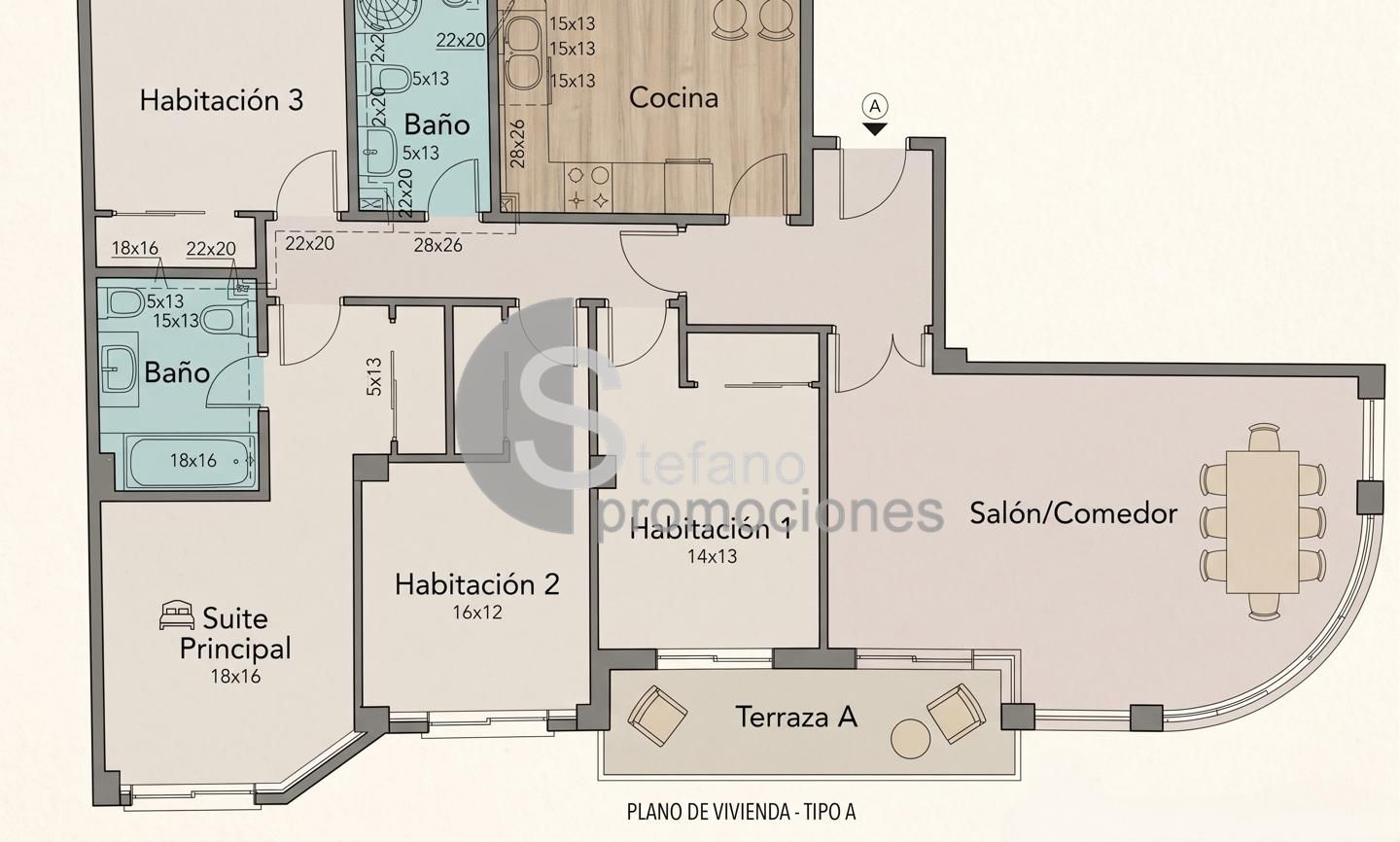image_1574748_7.jpg ¡VIVIENDA DE ESQUINA CON ORIENTACIÓN SUR, VISTAS PANORÁMICAS AL MAR Y A LA MONTAÑA EN LA ZONA CON MAYOR PROYECCIÓN Y REVALORIZACIÓN DE MÁLAGA! REF:65148