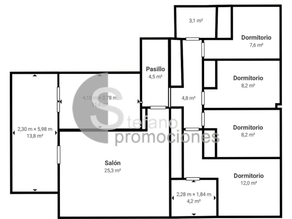 SU PRIMERA VIVIENDA DE 4 DORMITORIOS  MUY CERCA DE MALAGA .! VIVIENDA CASI A ESTRENAR REF:65166