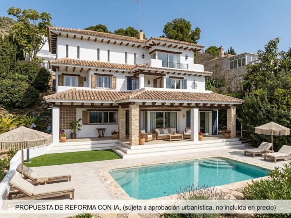 ¡VILLA CON VISTAS INFINITAS AL MAR Y MÁXIMA PRIVACIDAD! REF:65184